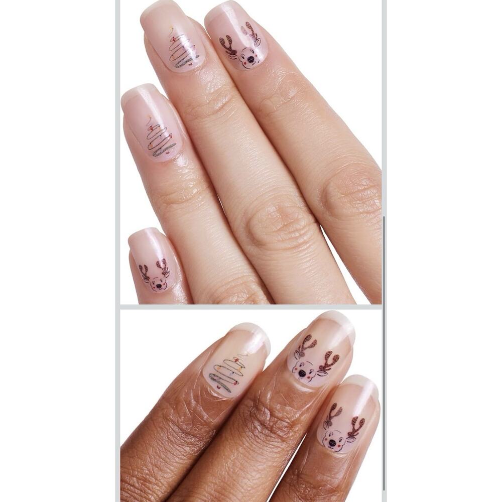 Color Street Nail Polish Strips ~ CHRISTMAS My Deer Friend- Retired